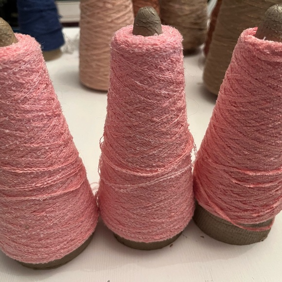 Pink Yarn Cones - Picture 1 of 1